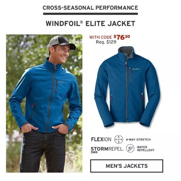 eddie bauer windfoil elite jacket